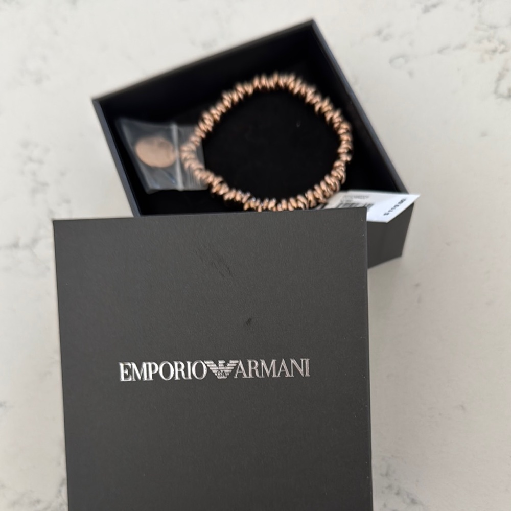 Emporio Armani Rose Gold Bracelet